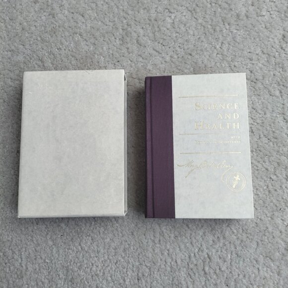Mary Baker Eddy - Science & Health with Key to the Scriptures - w/Slipcover EUC - Picture 2 of 8